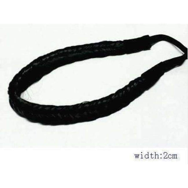 Planet Gates fishtail black 2.5cm wide New Arrival freeshipping fashion bohemian wigs braid thick wide headband popular fashion hair accessories