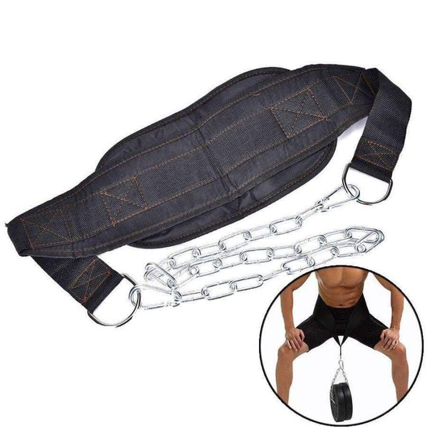 Fitness Equipment Load Belt Pull Ups Waist Exercise Barbell Belt Body Building Strength Muscle Training Sports Box Gym