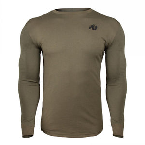 Fitness Sporty Long Sleeve T Shirt Men Gyms Workout Skinny Cotton Printed T-shirt Male Autumn New Casual Tee Tops Brand Clothing