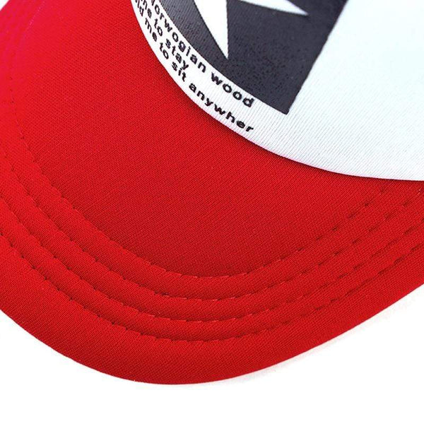 Planet Gates Five Star Pattern Baseball Cap Women Outdoor Baseball Hat Breathable Men Women Summer Mesh Caps Snapback Gorras