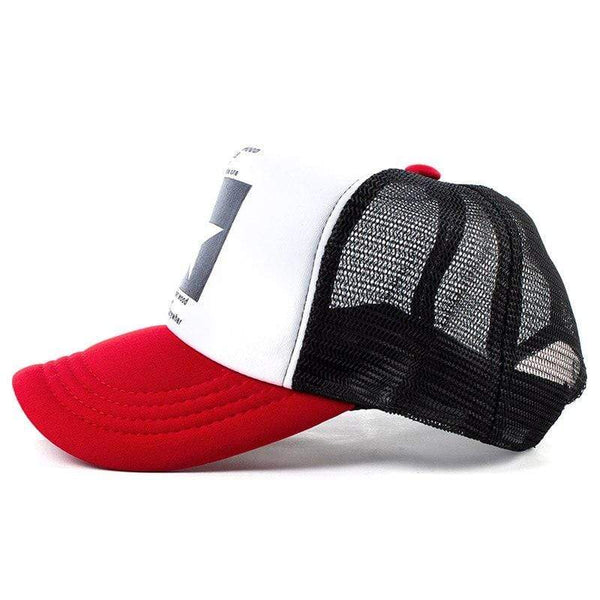 Planet Gates Five Star Pattern Baseball Cap Women Outdoor Baseball Hat Breathable Men Women Summer Mesh Caps Snapback Gorras