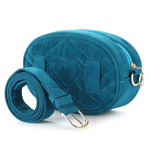 Planet Gates flannel-blue Waist Bag Women Waist fanny Packs belt bag luxury brand bags for women 2019 new fashion high quality corduroy waist bag