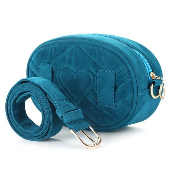 Planet Gates flannel-blue Waist Bag Women Waist fanny Packs belt bag luxury brand bags for women 2019 new fashion high quality corduroy waist bag