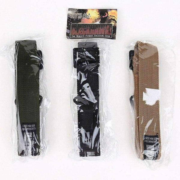 Planet Gates [FLB] Camouflage Military Equipment Tactical Belt Men Combat Knock Off Army Belt Nylon Heavy Duty Paintball Waist Belt FP091