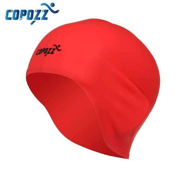 Planet Gates Flexible Silicone Waterproof Swimming Cap Swimwear/hat Cover Ear Swim for Men women Unisex Adult  long short hair