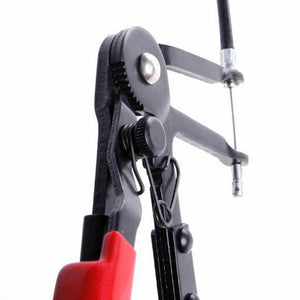 Planet Gates Flexible Wire Long Reach Hose Clamp Plier Car Water Pipe Repairing Tool Metal Clamp, Plastic Self Tension Locking Mechanism