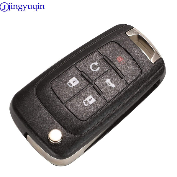 Planet Gates Flip Folding Remote car Key Shell For Chevrolet Cruze Epica Lova Camaro Impala 2 3 4 5 Button HU100 Blade