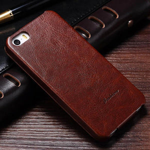 Planet Gates Flip PU Leather Case for iPhone 5s 5 S SE Retro Back Cover Coque with Fashion Logo Phone Bag Cases For iPhone 5 5SE Luxury