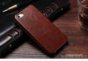 Planet Gates Flip PU Leather Case for iPhone 5s 5 S SE Retro Back Cover Coque with Fashion Logo Phone Bag Cases For iPhone 5 5SE Luxury