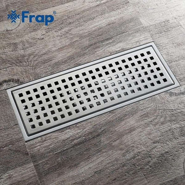 Planet Gates Floor drain 30*11 Rectangle Stainless Steel Large Flow Drainer Bathroom Drain Bathroom Accessories Y38092 (Y38092)