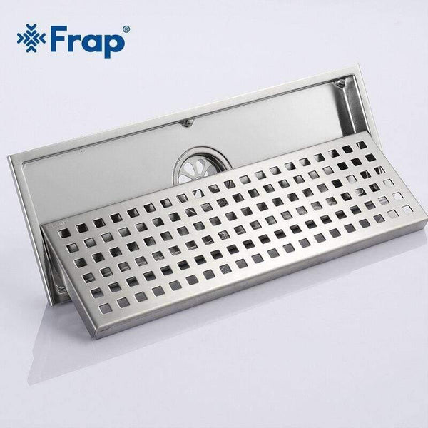 Planet Gates Floor drain 30*11 Rectangle Stainless Steel Large Flow Drainer Bathroom Drain Bathroom Accessories Y38092 (Y38092)