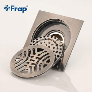 Planet Gates Floor Drain Retro Drain Washing Drainer Dedicated Shower Floor Drains Brass Bathroom Drain Plug Kitchen Accessory Y38077 (Y38077)