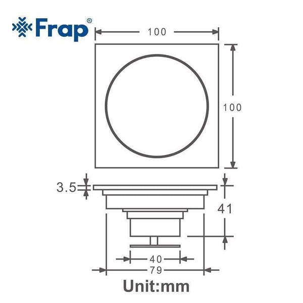 Planet Gates Floor Drain Retro Drain Washing Drainer Dedicated Shower Floor Drains Brass Bathroom Drain Plug Kitchen Accessory Y38077 (Y38077)