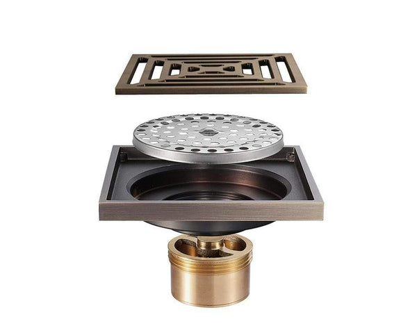 Planet Gates Floor Drain Shower Floor Drains Bathroom Brass Drain Hair Catcher Bathroom Stopper Y38063