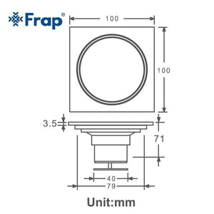 Planet Gates Floor Drains Shower Floor Drains Tile Insert Drain Channel for Bathroom Kitchen Waste Grate Fltro Ducha Drain Y38082