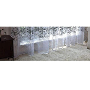 Planet Gates Floral sheer tulle window curtains for living room the bedroom modern tulle curtains for window curtain fabric blinds drapes
