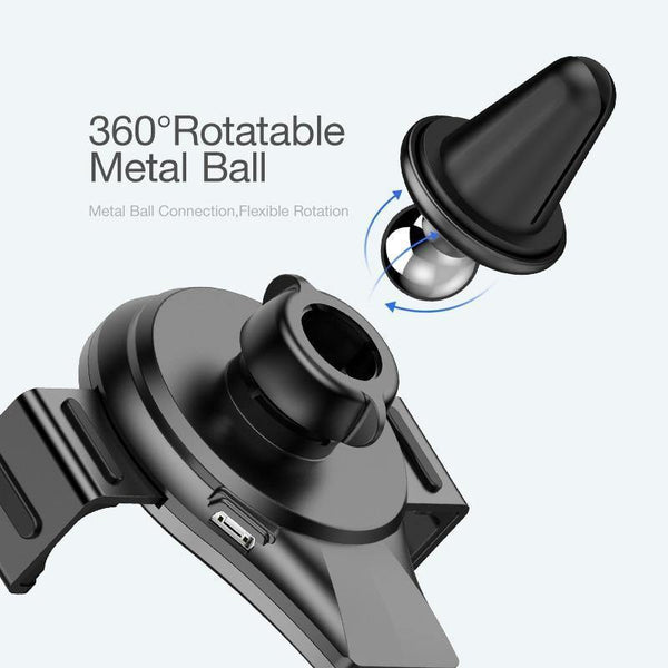 Planet Gates FLOVEME 10W Qi Car Wireless Charger For iPhone X 8 Samsung S8 S9 Fast Wireless Charging Gravity Car Mount Phone Holder Charger
