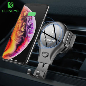Planet Gates FLOVEME 10W Qi Car Wireless Charger For iPhone X 8 Samsung S8 S9 Fast Wireless Charging Gravity Car Mount Phone Holder Charger