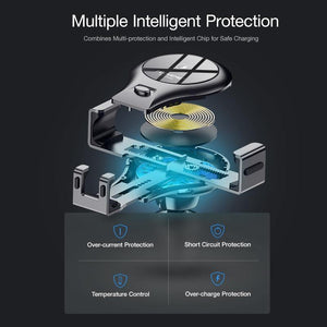 Planet Gates FLOVEME 10W Qi Car Wireless Charger For iPhone X 8 Samsung S8 S9 Fast Wireless Charging Gravity Car Mount Phone Holder Charger