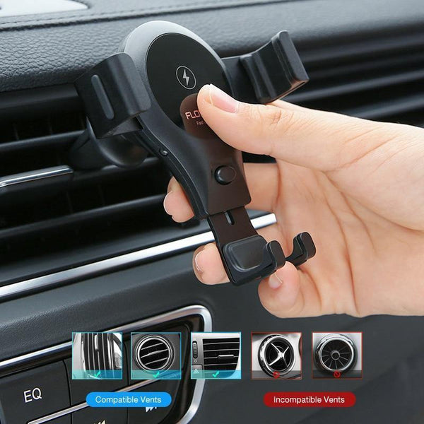 Planet Gates FLOVEME 10W Qi Car Wireless Charger For iPhone X 8 Samsung S8 S9 Fast Wireless Charging Gravity Car Mount Phone Holder Charger
