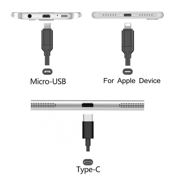 Planet Gates FLOVEME 2 in 1 Micro USB Cable Type C QC 3.0 USB-C Cable Fast Charger For Samsung Galaxy S8 Xiaomi 4X Android Mobile Phone Cabo