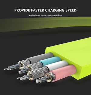 Planet Gates FLOVEME 2 in 1 USB Cable + Micro USB Cables Retractable Mobile Phone Charger for iPhone X 8 7 6 iPad Air 1M for Xiaomi Cabos
