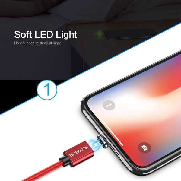 Planet Gates FLOVEME 3A Magnetic Cable Micro USB Type C Cable For iPhone 1M Fast Charging USB C Phone Magnet Charger For Samsung Xiaomi Cabo