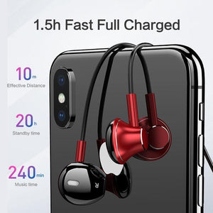 Planet Gates FLOVEME B11 Bluetooth Earphone Wireless Headphones For Xiaomi iPhone Neckband Headset Stereo Earbuds fone de ouvido Build-in Mic