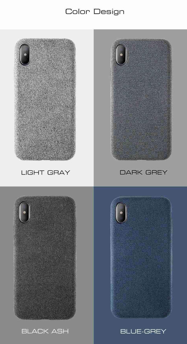 Planet Gates FLOVEME Case For iPhone 7 6 X XS MAX Luxury Cloth Texture Soft TPU Silicone Cover For iPhone 8 iPhone 6 6s 7 plus Phone Case Bag