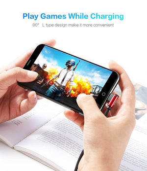 Planet Gates FLOVEME Micro USB Cable For Xiaomi Redmi 4X Note4 2.4A Fast Charging 1M L Shape Mobile Phone Charger Cable For Samsung S7 Huawei
