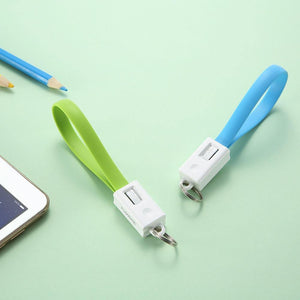 Planet Gates FLOVEME Portable Key Design Mini Micro USB Cable for Samsung Galaxy S7 Xiaomi Redmi 4x Phone Charger Cables Micro USB Data Cable