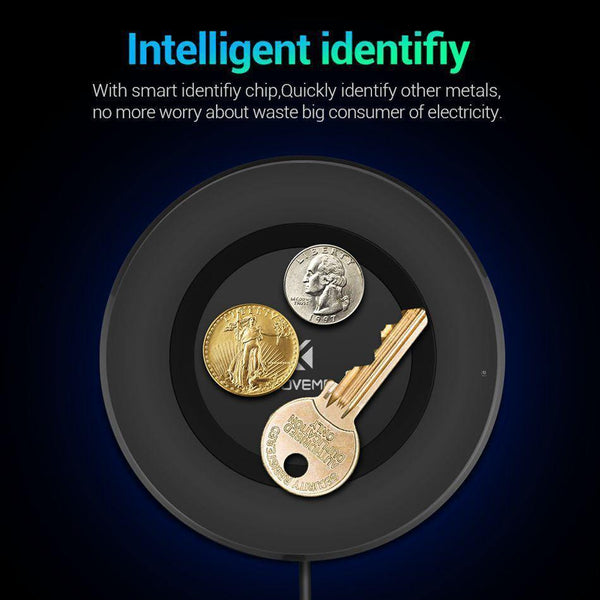 Planet Gates FLOVEME Qi Wireless Charger For iPhone 8 X 10 8 For Samsung Galaxy S8 S8 Plus Note 8 9 S6 S7 Edge S10 S10 Plus Charging Pad Dock