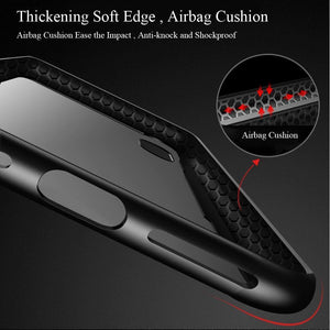 Planet Gates FLOVEME Tempered Glass Phone Case For iPhone X Xs Max Transparent Protective Glass Cases For iPhone Xs XR X Cover Coque Capinhas