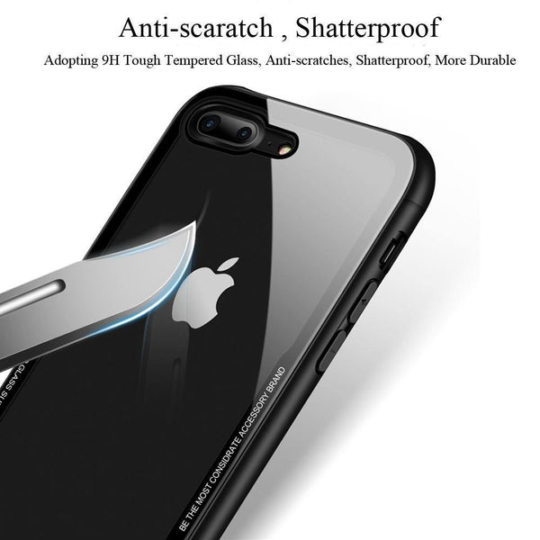 Planet Gates FLOVEME Tempered Glass Phone Case For iPhone X Xs Max Transparent Protective Glass Cases For iPhone Xs XR X Cover Coque Capinhas