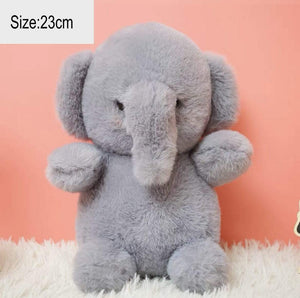 Planet Gates Fluffy Hair Super soft Elephant Lamb Cuddly Plushies Doll Stuffed Animals Long Plush Brown Bear Chick Baby Appease Doll toys Kid