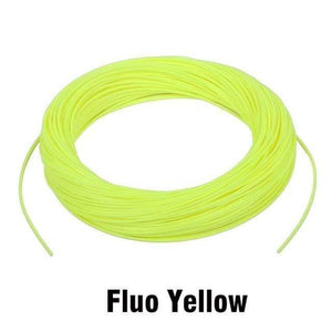 Planet Gates Fluo Yellow / WF2F 100FT Weight Forward Floating Fly Fishing Line 2wt/3wt/4wt/5wt/6wt/7wt/8wt Fly Line