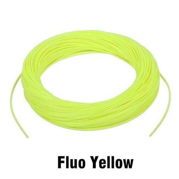 Planet Gates Fluo Yellow / WF2F 100FT Weight Forward Floating Fly Fishing Line 2wt/3wt/4wt/5wt/6wt/7wt/8wt Fly Line