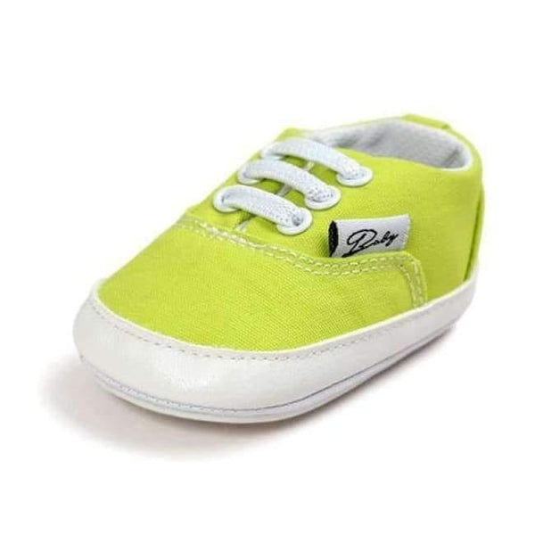 Planet Gates Fluorescent green / 0-6 Months Wearing Baby Shoes Multi-color Rubber Non-slip Soles Baby Boy & Baby Girl Shoes Candy Colored First Walkers