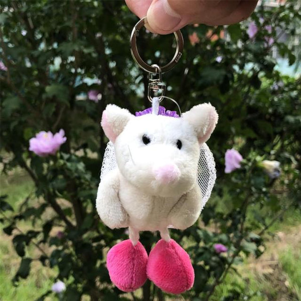 Planet Gates Fluorescent Green / China Cute Cartoon Bear Elephant Raccoon Monkey Animal Plush Toy Keychain Backpack Bag Keychain Shark Dinosaur Lion Omelette Cute Gift