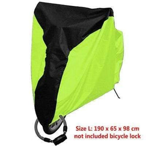 Planet Gates Fluorescent green L BIKE Rainproof Dust Cover Outdoor Bicicleta Waterproof Protector Bicycle Utility Tool Cycling Mountain Bike Bicycle Accessories
