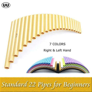 Planet Gates Flute 22 Pipes Direct-sale G Key Flauta  ABS Plastic PanFlute Professional Pan Pipe Woodwind Musical Instrument Panpipes