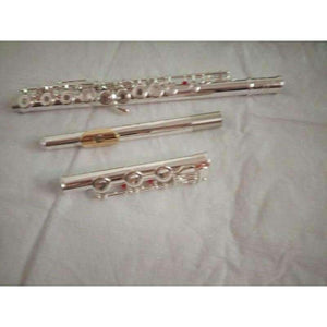 Planet Gates Flute YFL-471 music instrument 17 hole E key open  music C primary flute Gold plated With Mouthpiece  performance