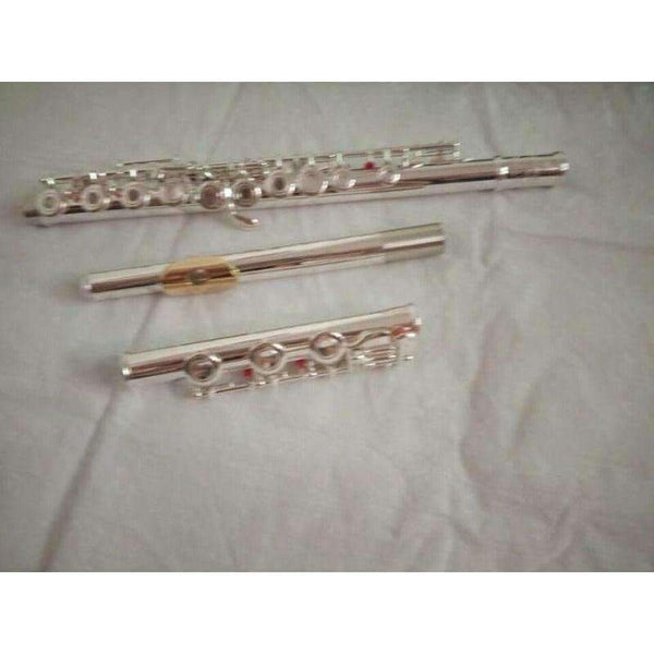 Planet Gates Flute YFL-471 music instrument 17 hole E key open  music C primary flute Gold plated With Mouthpiece  performance