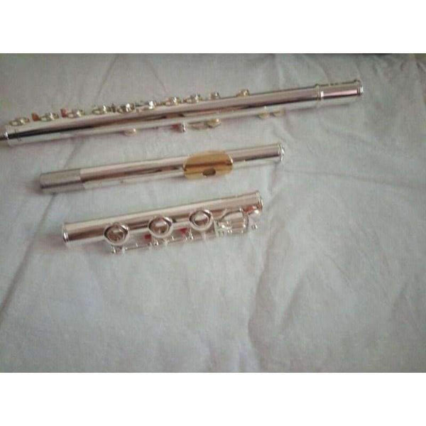 Planet Gates Flute YFL-471 music instrument 17 hole E key open  music C primary flute Gold plated With Mouthpiece  performance