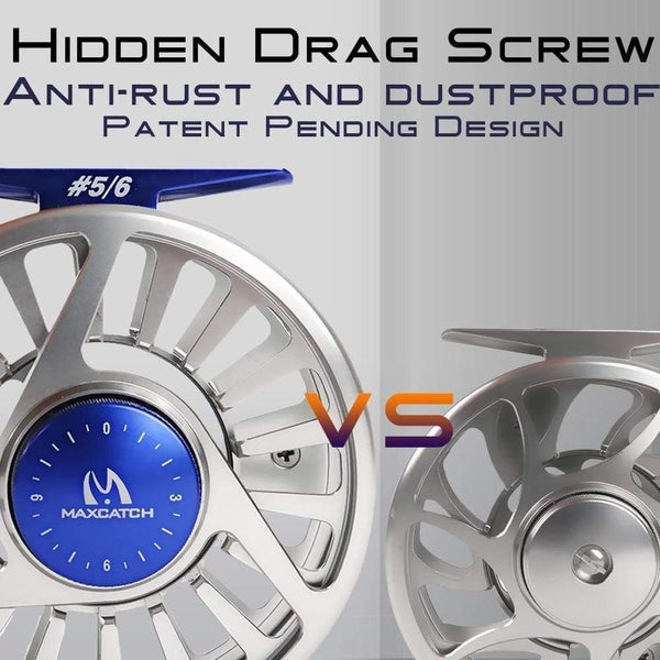 Planet Gates Fly Fishing Reel 3/4/5/6/7/8WT CNC Machined Aluminium Micro Adjusting Drag Fly Reel