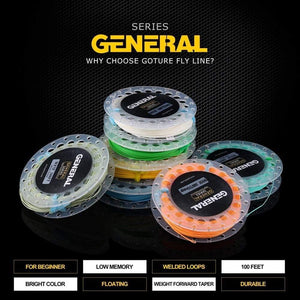 Planet Gates Fly Line WF 3/4/5/6/7/8F Weight Forward Floating Fly Fishing Line with Welded Loops New Arrival High Quality