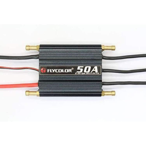 Planet Gates Flycolor 50A 70A 90A 120A 150A Brushless ESC Speed Control Support 2-6S Lipo BEC 5.5V/5A for RC Boat F21267/71