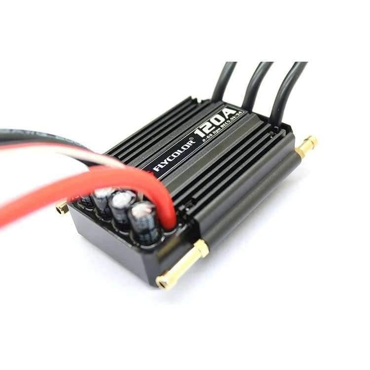 Planet Gates Flycolor 50A 70A 90A 120A 150A Brushless ESC Speed Control Support 2-6S Lipo BEC 5.5V/5A for RC Boat F21267/71