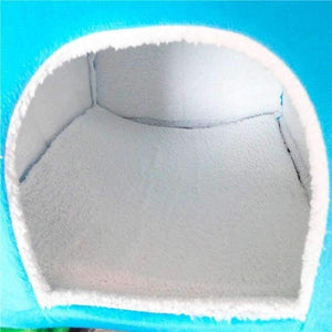 Planet Gates Foldable Cat Dog Kennel Warm Cushion Strawberry Shape Sponge Pet House Dog Nest D0014