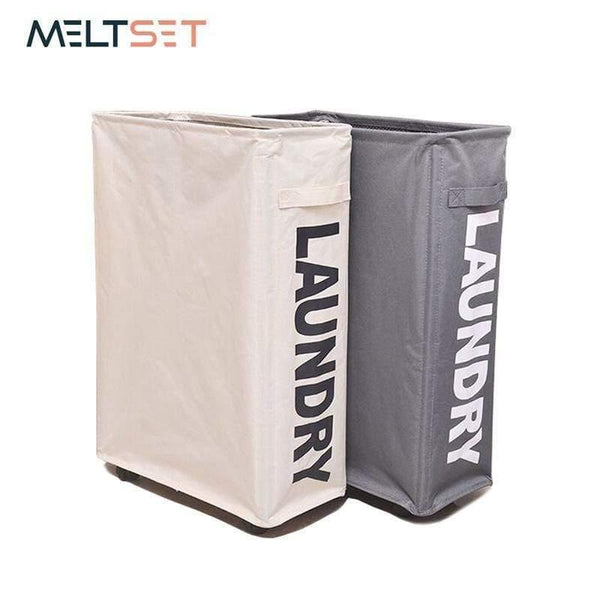 Planet Gates Foldable Dirty Laundry Basket with Caster Wheels Portable Dirty Clothes Organizer Storage Basket High Capacity Laundry Bags Case